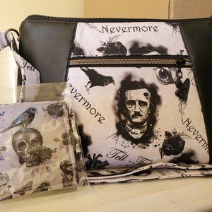 Edgar Allen Poe Nevermore Purse & Wallet